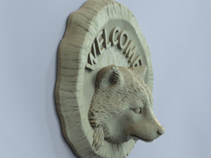 STL CNC Router file 3dprintable Raccoon Set 1 3Dプリントモデル