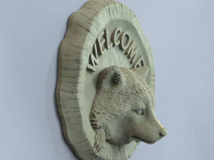 STL Фрезерный файл с ЧПУ. Набор енота для 3D-печати. ​​1. 3D Принт Модель