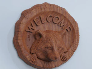 STL Фрезерный файл с ЧПУ. Набор енота для 3D-печати. ​​1. 3D Принт Модель