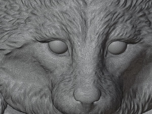 STL CNC Router file 3dprintable Raccoon Set 1 3Dプリントモデル