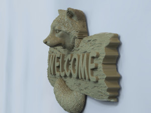 STL CNC Router file 3dprintable Raccoon Set 2 Modelo de impresión 3D