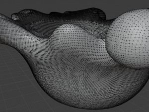 STL CNC Router file 3dprintable Splash Bowl Vase 3D-printmodel