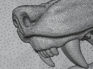 STL CNC Router file 3dprintable Fenrir Wolf by Scandinavian Mythology 3D Print Model