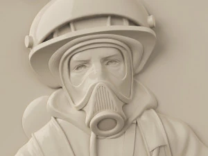 File STL del router CNC Pannello stampabile in 3D Exploit del pompiere Modello di stampa 3D