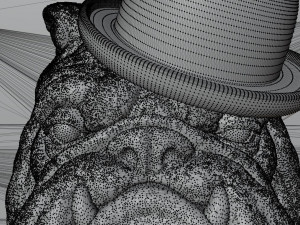 STL CNC Router file 3dprintable Gentledog Panel 3D Print Model