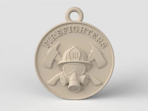 File Router STL CNC Liontin Pemadam Kebakaran 3d yang dapat dicetak Model Cetak 3D