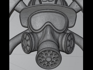 STL CNC Router file 3dprintable Firefighters Pendant Modelo de Impressão 3D