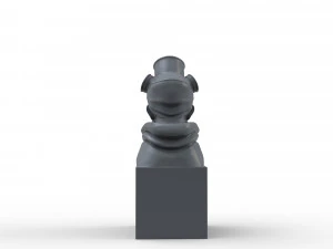 STL CNC Router file 3dprintable Statuette Heisenberg Lets Cook 3D Print Model