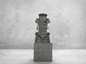 STL CNC Router file 3dprintable Statuette Heisenberg Lets Cook 3D 打印模型