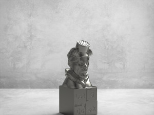 STL CNC Router file 3dprintable Statuette Heisenberg Lets Cook 3D 打印模型
