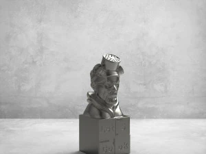 STL CNC Router file 3dprintable Statuette Heisenberg Lets Cook 3D Print Model