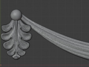 STL CNC Router file 3dprintable Classic Furniture fretwork relief Set 1 Modelo de Impressão 3D