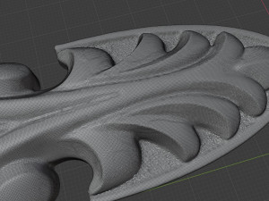 STL CNC Router file 3dprintable Classic Furniture fretwork relief Set 1 Modelo de Impressão 3D
