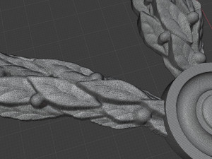 STL CNC Router file 3dprintable Classic Furniture fretwork relief Set 1 Modelo de Impressão 3D