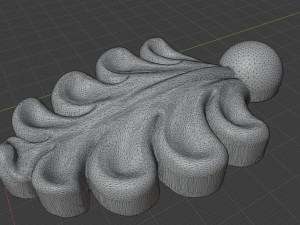 STL CNC Router file 3dprintable Classic Furniture fretwork relief Set 1 Modelo de Impressão 3D