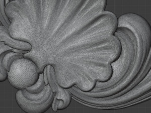 STL CNC Router file 3dprintable Classic Furniture fretwork relief Set 2 3D 프린트 모델