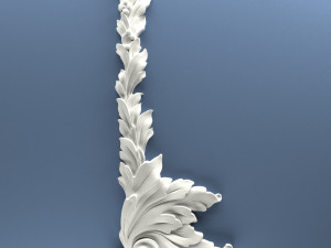STL CNC Router file 3dprintable Classic Furniture fretwork relief Set 3 3D Принт Модель