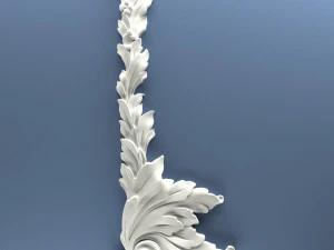 STL CNC Router file 3dprintable Classic Furniture fretwork relief Set 3 3D Print Model