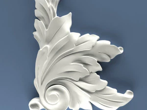 STL CNC Router file 3dprintable Classic Furniture fretwork relief Set 3 3D Print Model