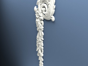 STL CNC Router file 3dprintable Classic Furniture fretwork relief Set 3 3D Принт Модель