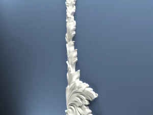 STL CNC Router file 3dprintable Classic Furniture fretwork relief Set 3 3D Print Model