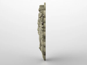 STL CNC Router file 3dprintable Tatoo Gorilla 3D Print Model