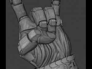 STL CNC Router file 3dprintable Pendant Cyberpunk Not Dead 3D Print Model