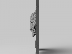 STL CNC Router file 3dprintable Cyberpunk Samurai 3D 프린트 모델