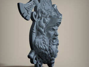 STL CNC Router 3dprint file Berserk panel 3D 打印模型