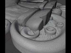 STL CNC Router file 3dprintable Bear Panel 3D Print Model