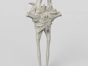 STL CNC Router file 3dprintable Hairpin Tiger 3D Print Model
