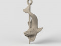  STL CNC Router file 3dprintable Shark Pendant 3D Print Models