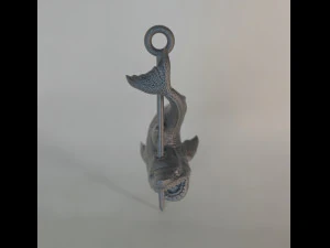 File STL del router CNC Ciondolo squalo stampabile in 3d Modello di stampa 3D