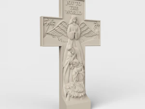 Arquivo STL CNC Router 3dprintable Cena Nativa de Natal Modelo de Impressão 3D