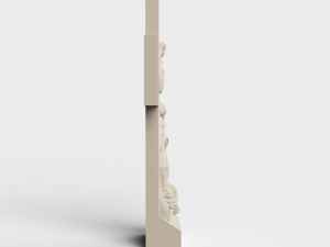 STL CNC Router file 3dprintable Christmas Native Scene Modelo de Impressão 3D