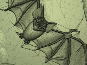 STL CNC Router file 3dprintable Halloween Panel 3D Print Model