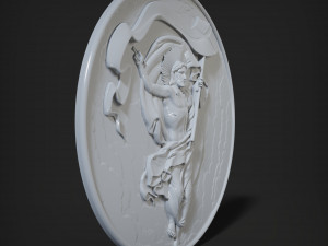 STL CNC Router file 3dprintable Jesus Panel Modelo de Impressão 3D