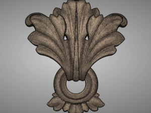 Set Classic Furniture fretwork relief STL CNC Router file 3dprintable Modello di stampa 3D