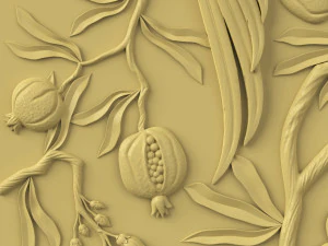 STL CNC Router file 3dprintable Parrot Panel 3D Print Model