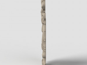STL CNC Router file 3dprintable Coat of Arms 3D Принт Модель