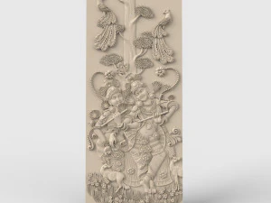 Файл STL CNC Router 3dprintable Indian Panel 3D Принт Модель