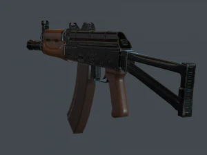 aks-74u 3D Model