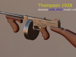 thompson 1928 3D Model