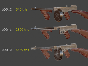 thompson 1928 3D Model