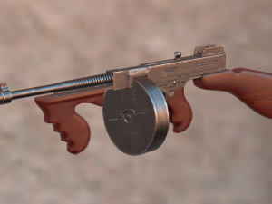 thompson 1928 3D Model