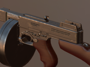 thompson 1928 3D Model