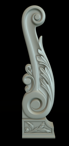 baluster 3D 모델 .c4d .max .obj .3ds .fbx .stl .blend 