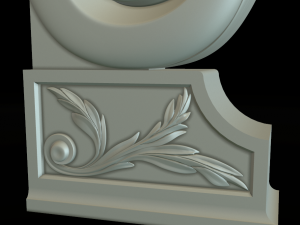 baluster 3D 모델