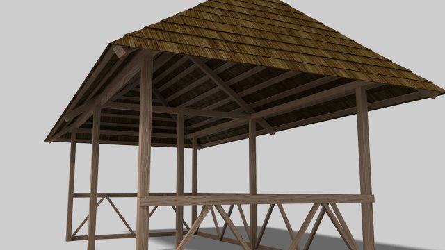 shed Modello 3D .c4d .max .obj .3ds .fbx .stl .blend