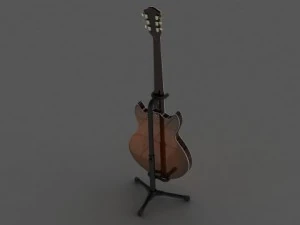yamaha guitar 3D Model